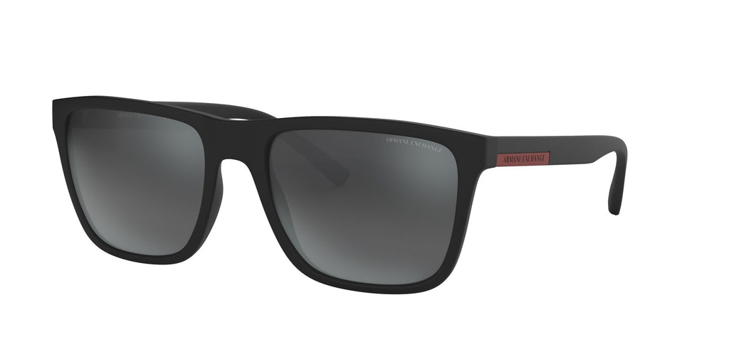 Armani Exchange 0AX4112SU Sunglasses Men Black Rectangle 55mm New &  Authentic | eBay